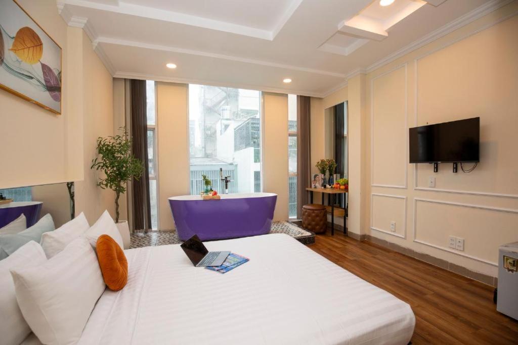 Quy Hung Hotel Central Ho Či Minovo Město Exteriér fotografie